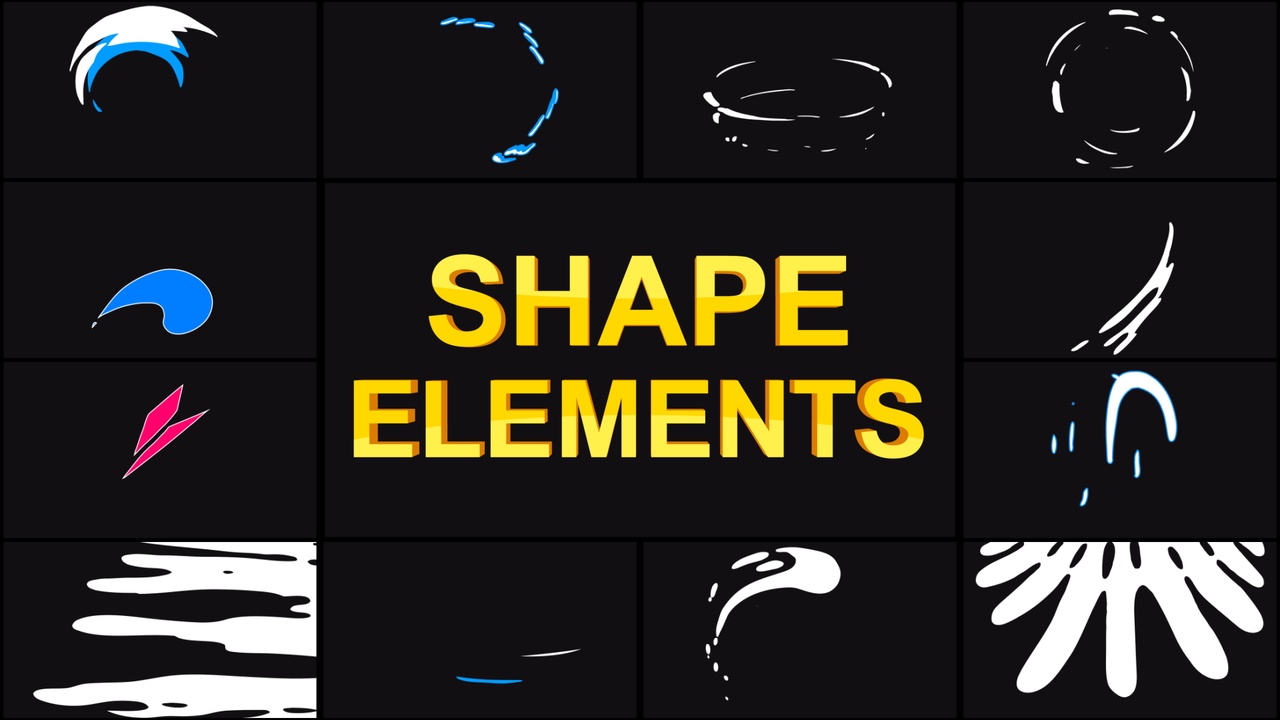 Shape Elements 제품 등록을 위한 미디어 1개
