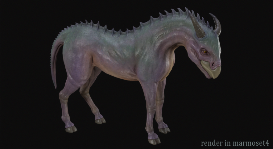 Horse creature | Fab
