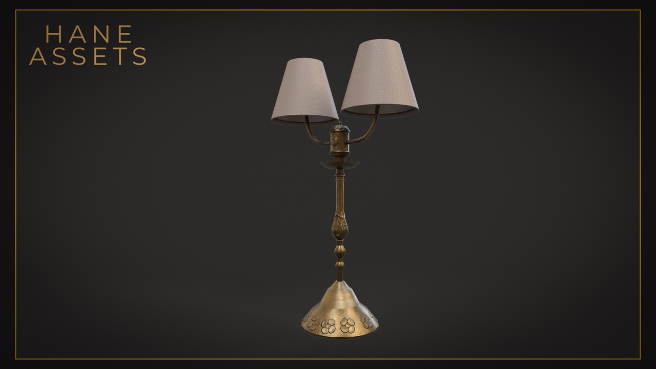Media 1 for listing Vintage Dual Shade Lamp
