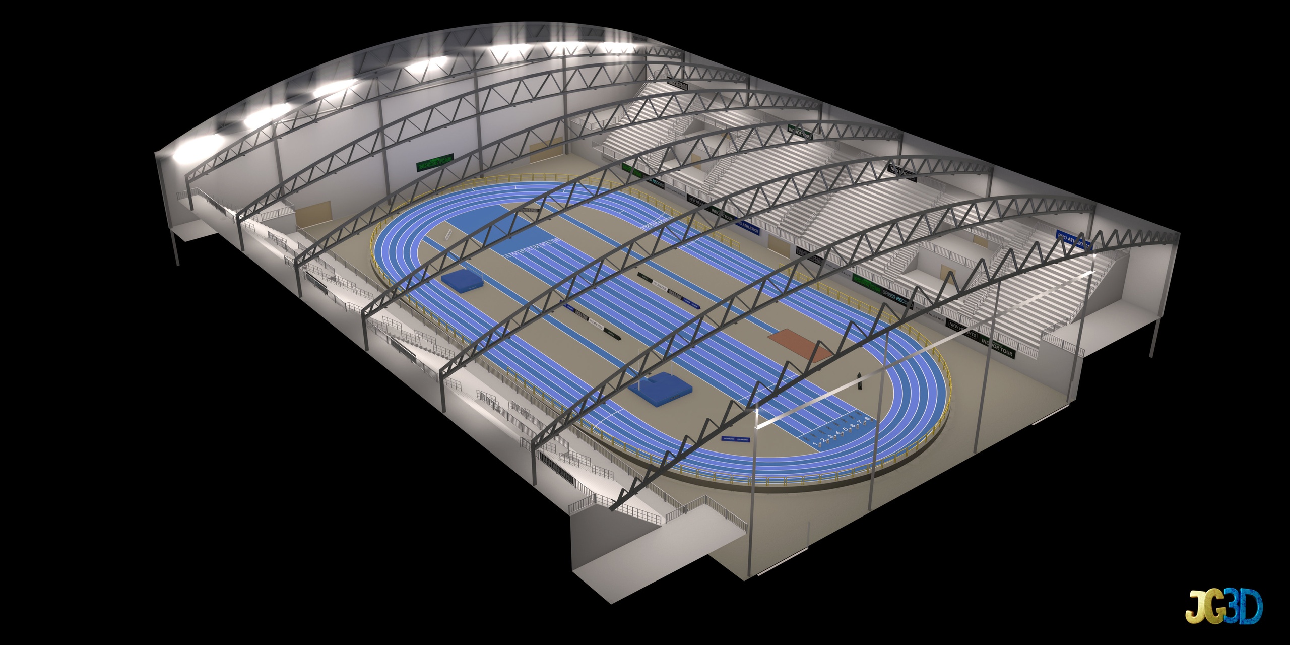 Media 1 for listing Track & Field 200m indoor
