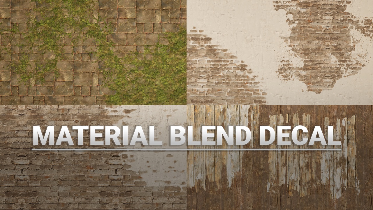 Media 1 for listing Material Blend Decal - Environmental Material Blend