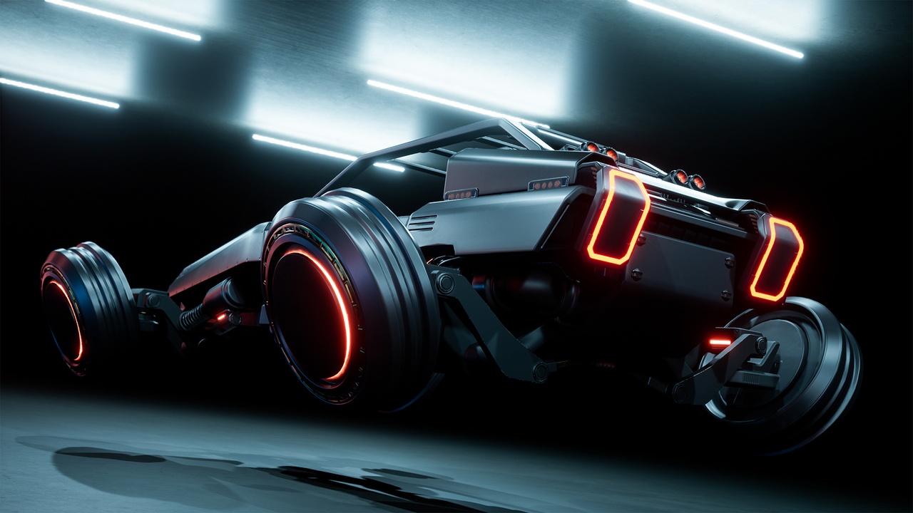 Media 1 for listing SciFi Cyber Hover Buggy 2
