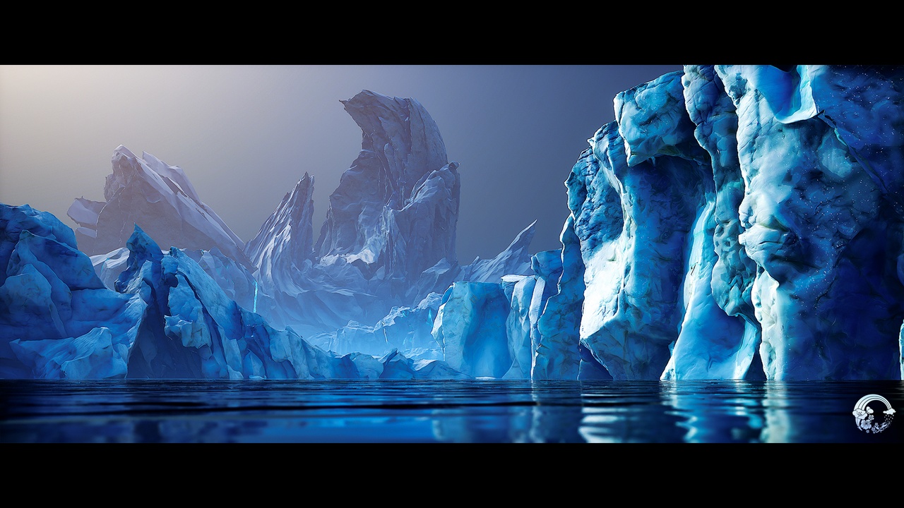 Media 1 for listing Frostholm Icebergs Stylized