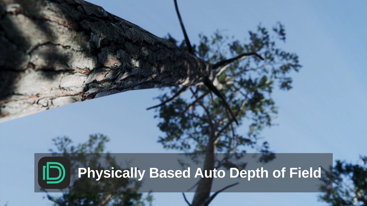 Media 1 for listing Physically Based Auto Depth of Field