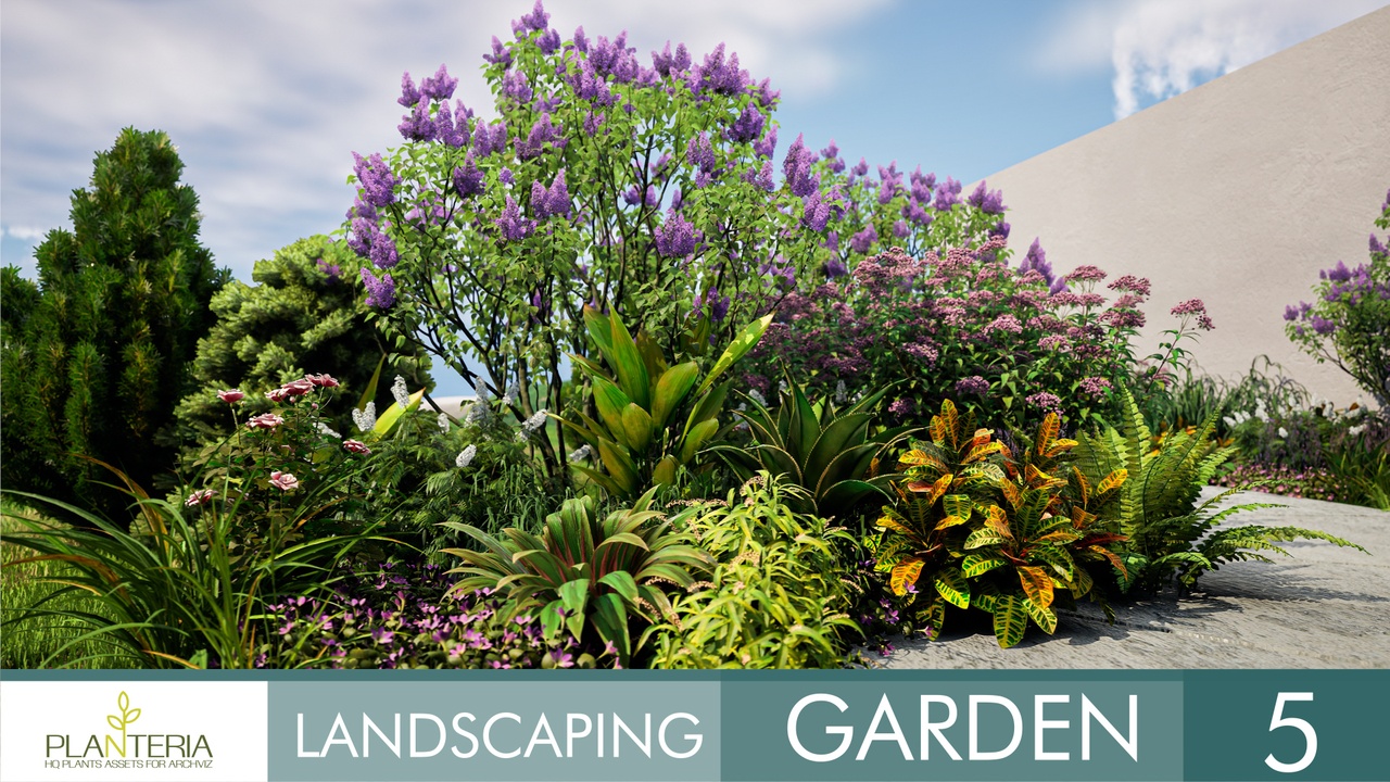 Landscaping Garden 5 제 품 등록을 위한 미디어 1개