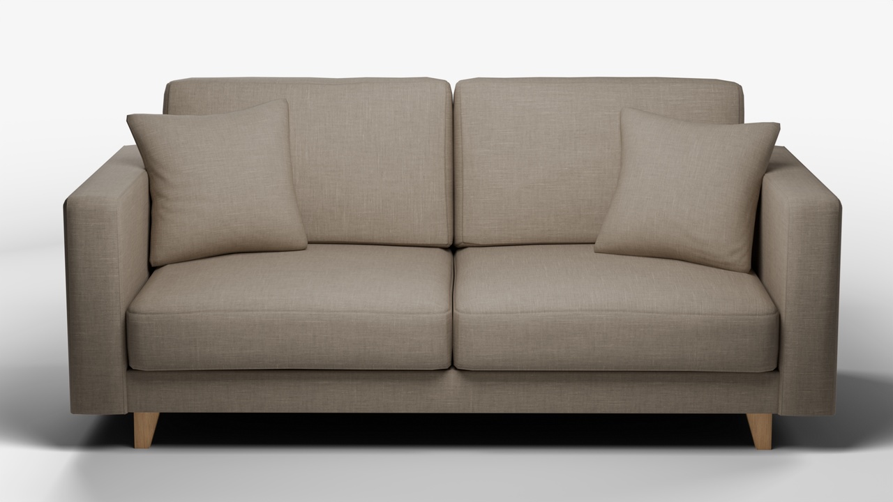 Media 1 for listing Simple 2-Seater Couch - Low Poly