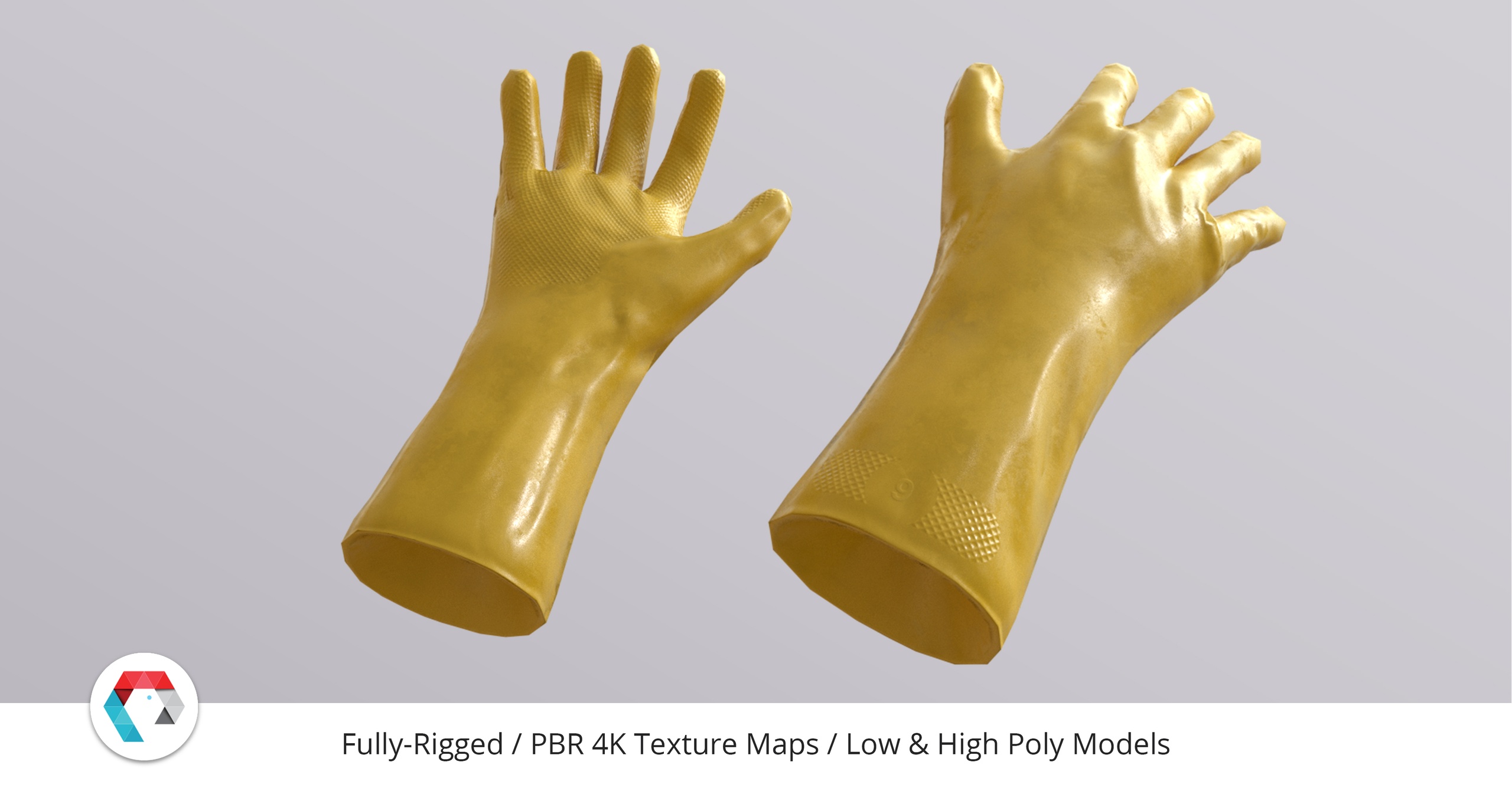 Media 1 for listing Hand Models - Rigged and Animated