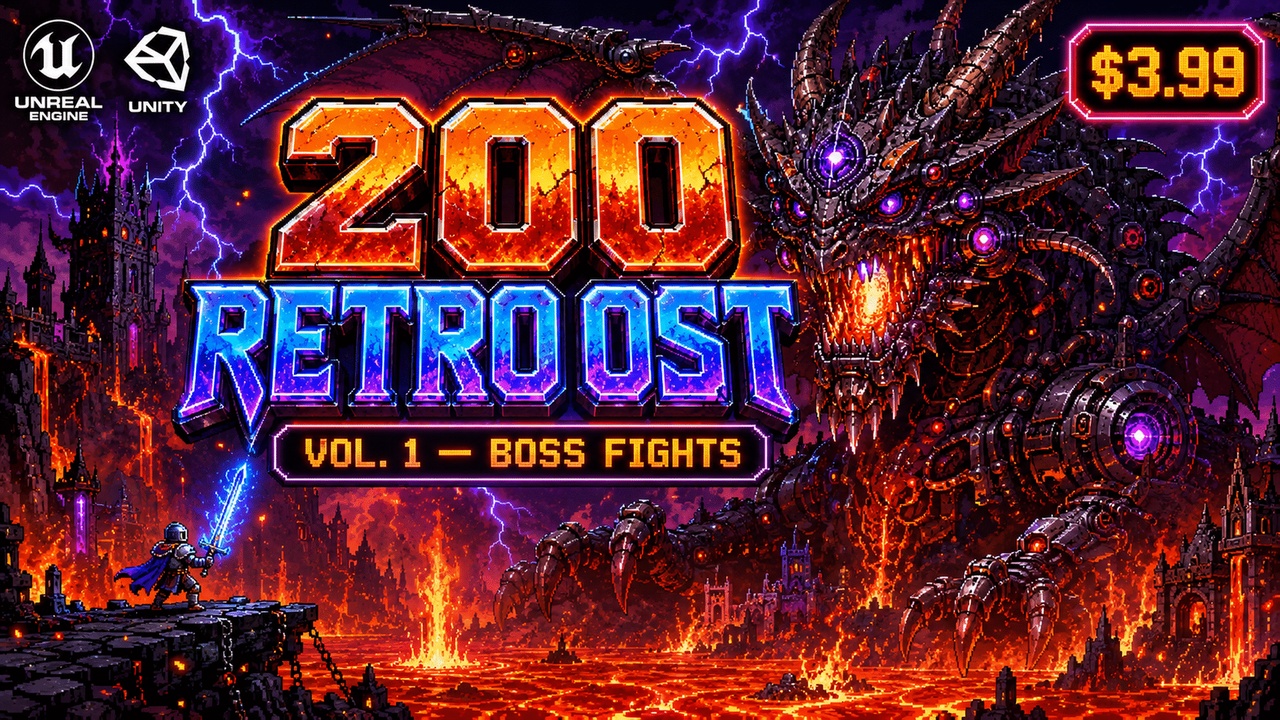 Media 1 for listing 200 Retro Game OST Vol. 1: Boss Fight Music Collection