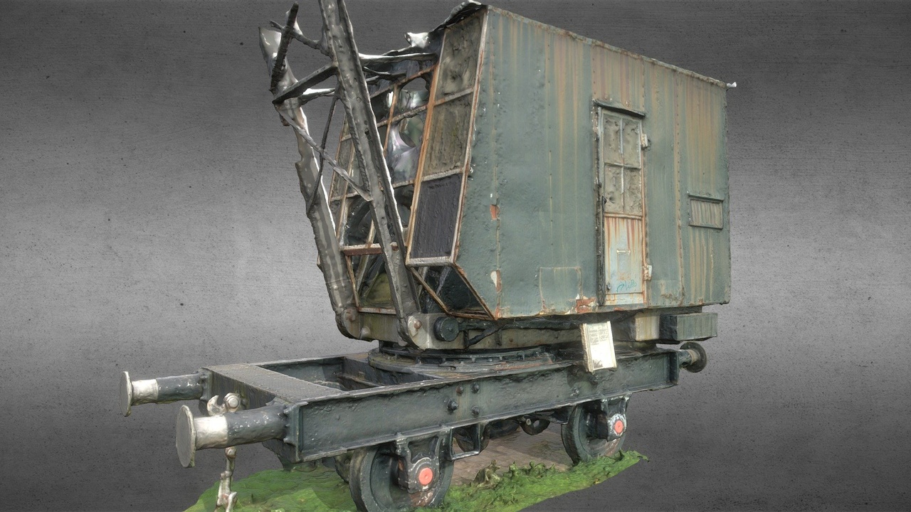 Media 1 for listing Old Railroad Crane #2