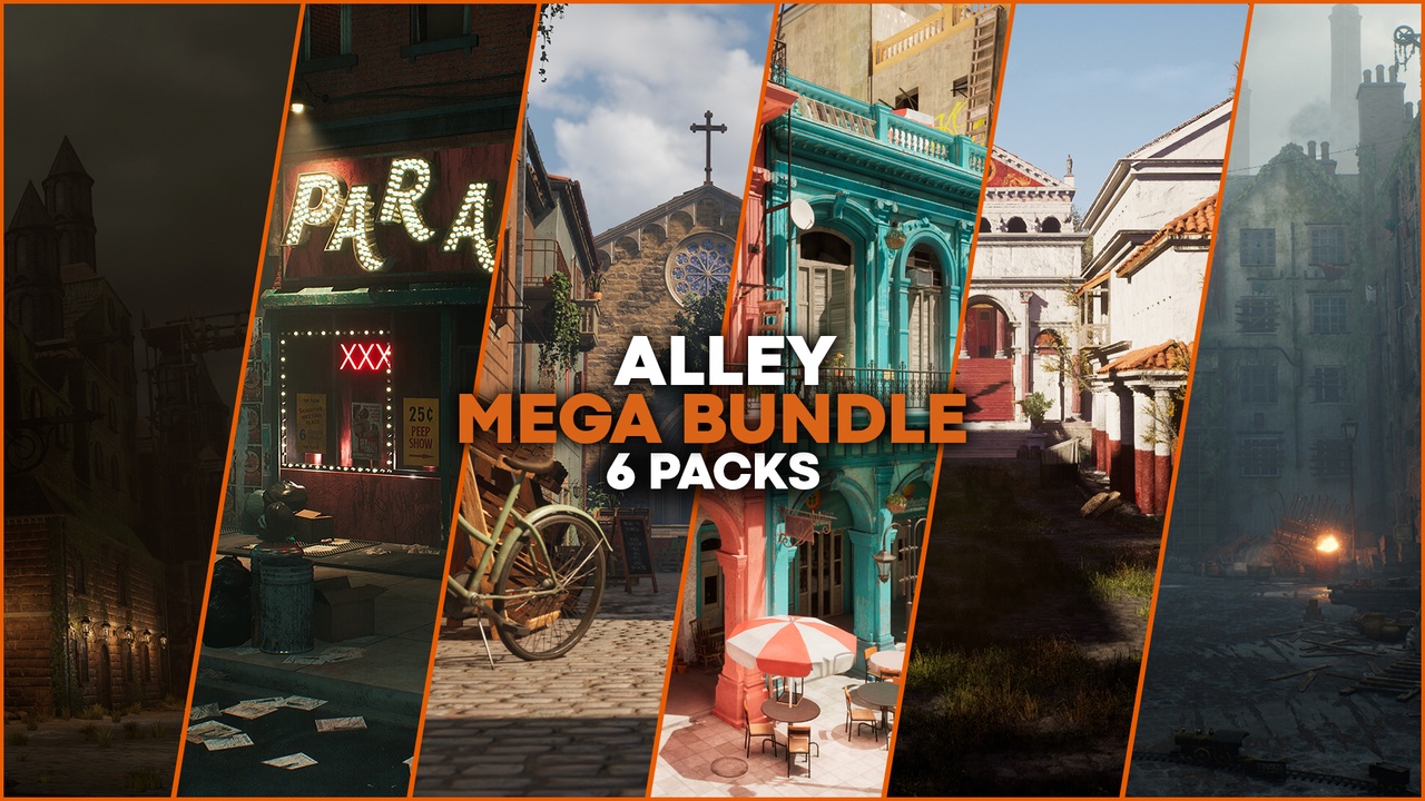 Alley Mega Bundle 제품 등록을 위한 미디어 1개
