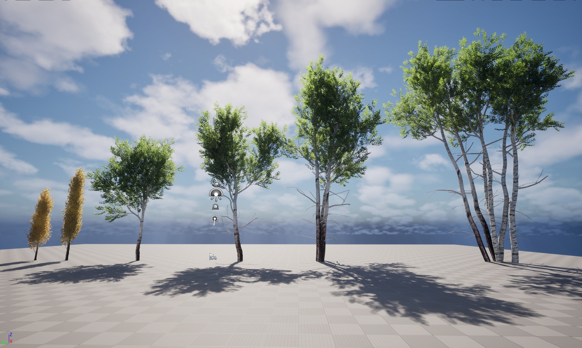 Multimedia 1 dla listy Wind UE5 Plants - Populus tremuloides – Quaking aspen (Highpoly+Lowpoly)