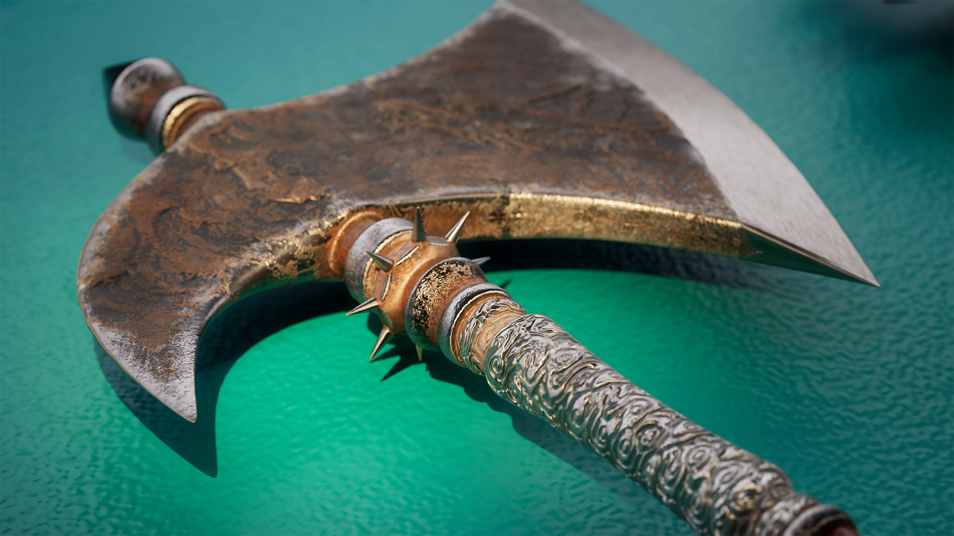 Chinese Battle Axe | Fab