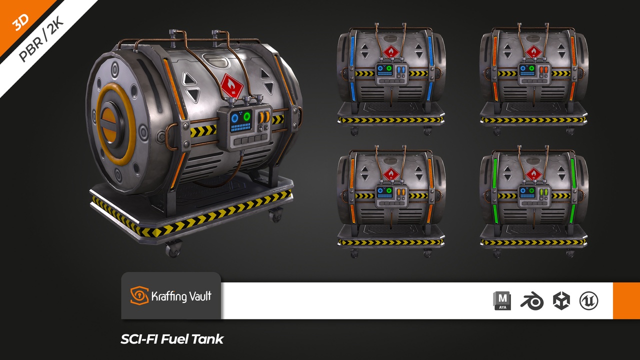 Media 1 for listing SCI-FI Fuel Tank