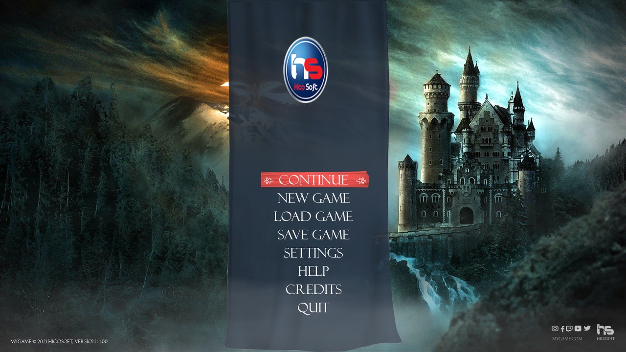 Media 1 for listing Game Menu Interface