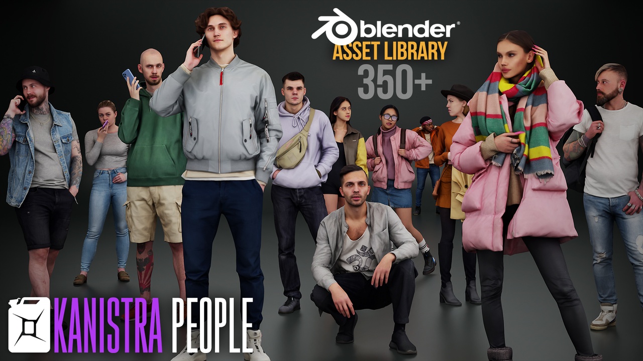 出品Kanistra People Asset Libraryのメディア1