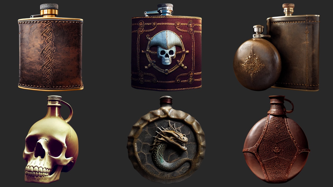 Media 1 for listing 70 Flasks & Waterskins