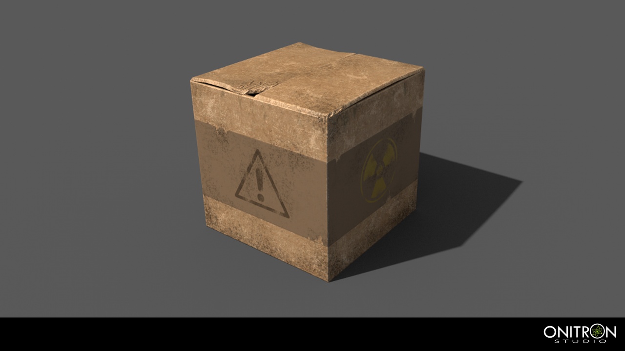 Media 1 for listing 3D Apocalyptic Box - Game Ready (Low poly)