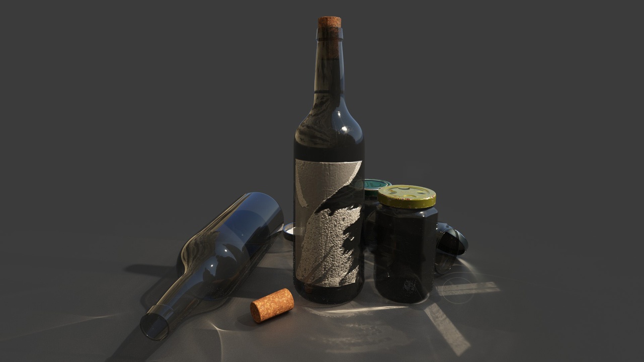 Media 1 for listing Glass Object Collection (Bottle and Jars)