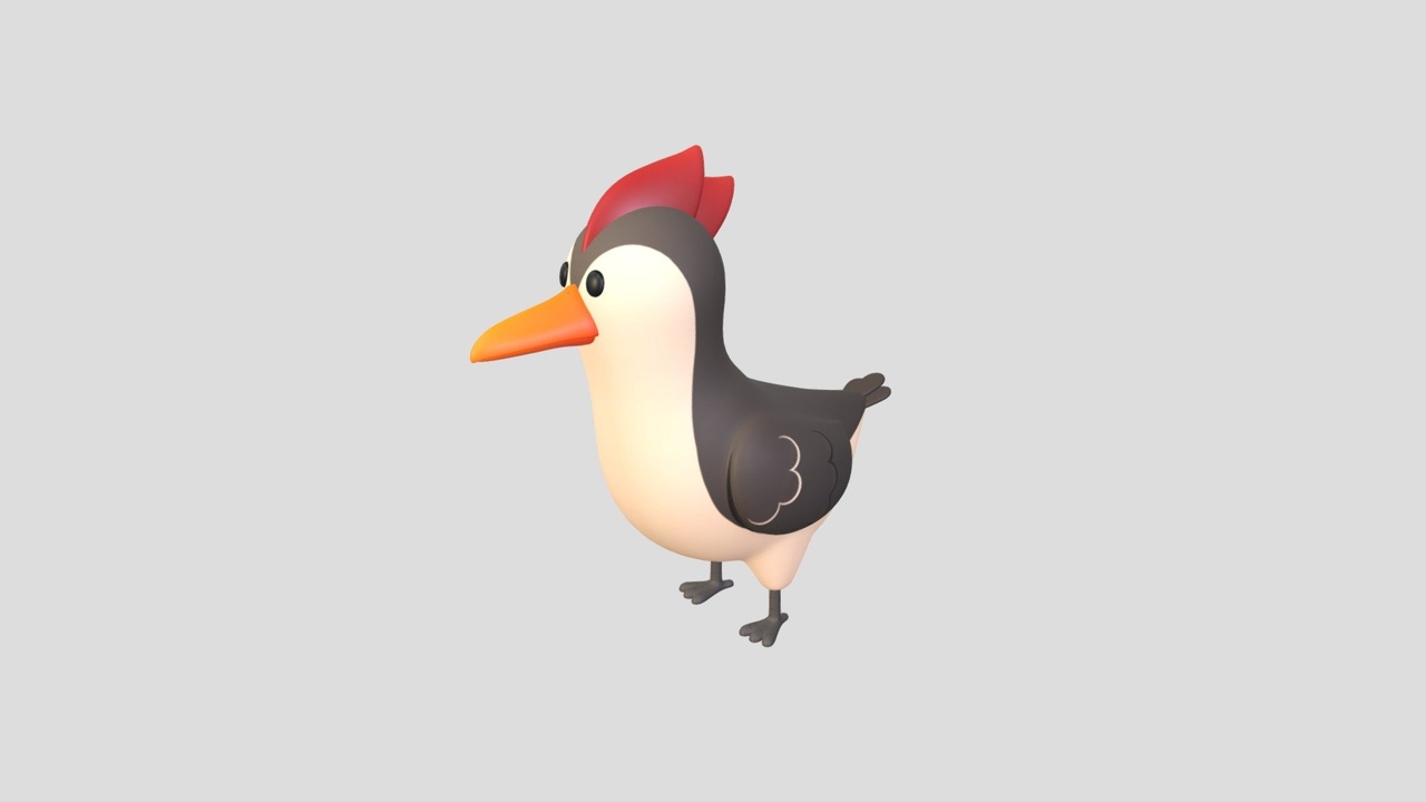 Media 1 for listing Character300 Woodpecker