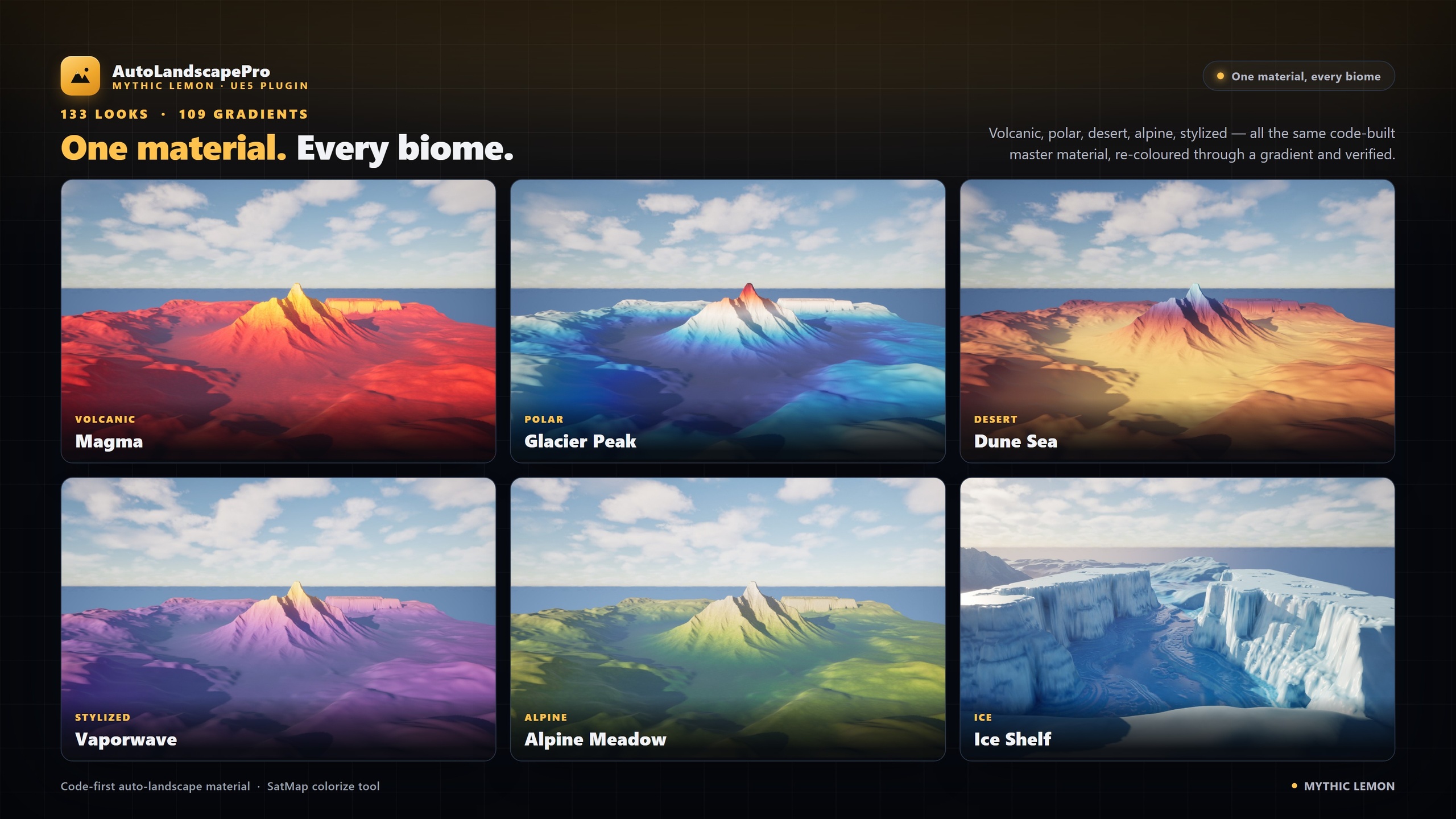 Media 1 for listing AutoLandscapePro — SatMap & Material Colorizer