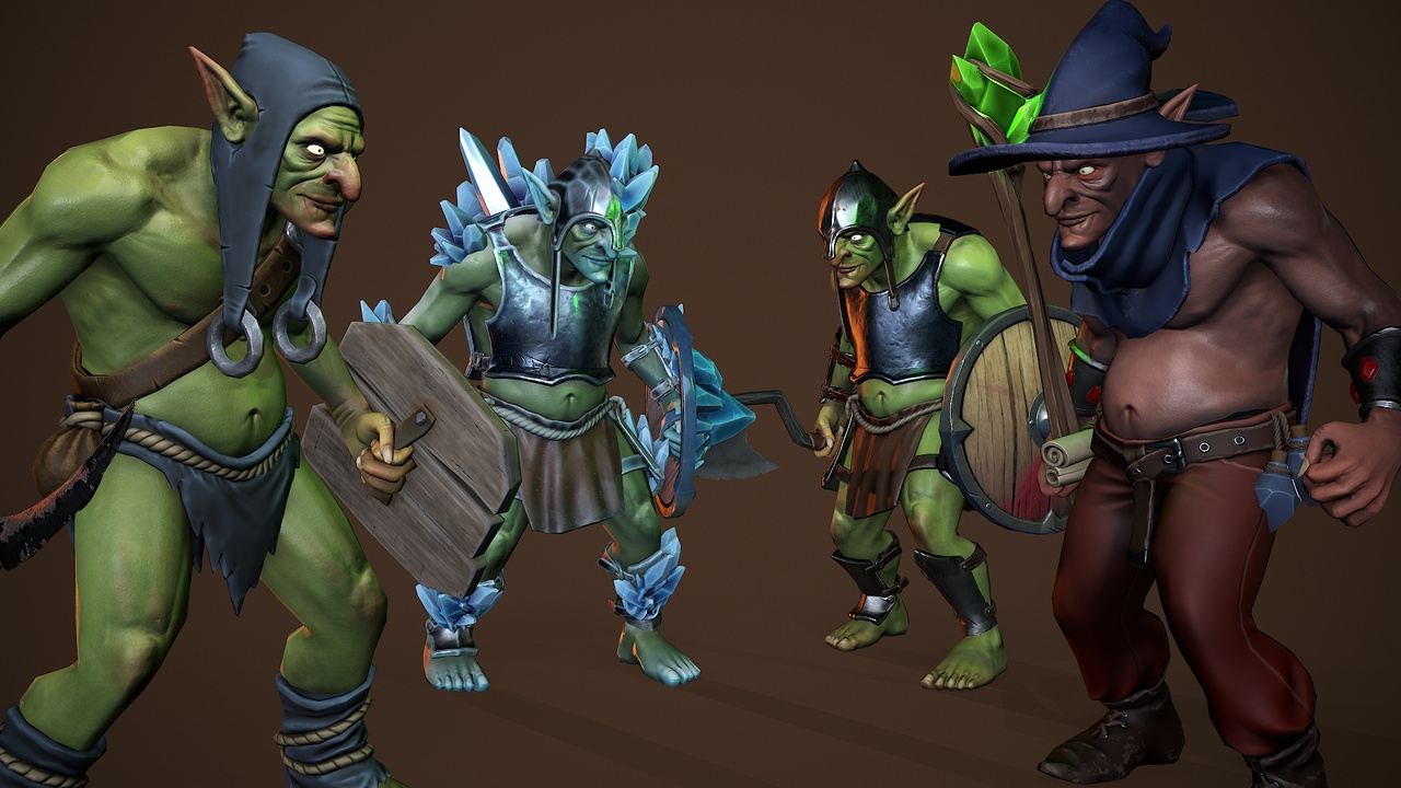 Media 1 for listing Goblin warrior. Modular