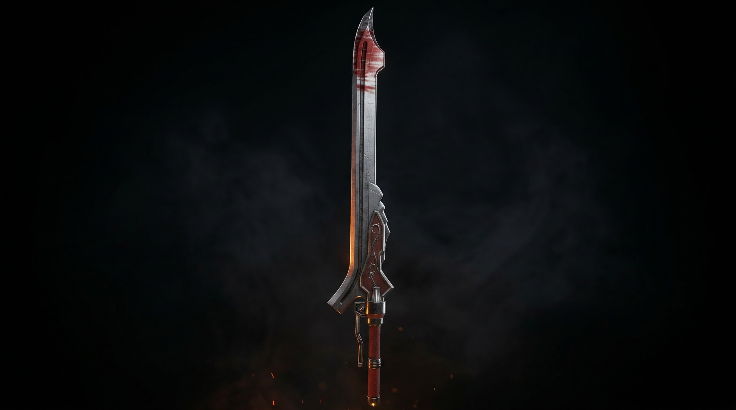 Media 1 for listing Dark Action Sword | Low Poly Game Ready Asset | UE5
