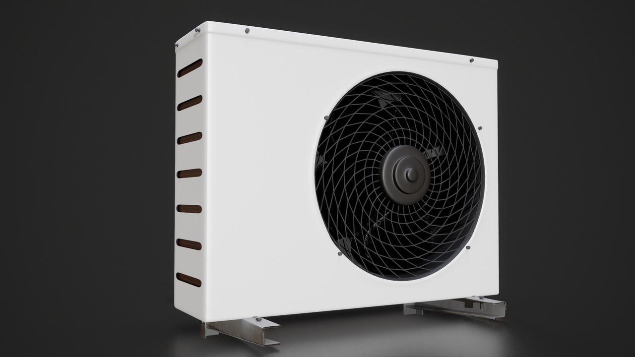 Media 1 for listing Realistic AC Unit 3D