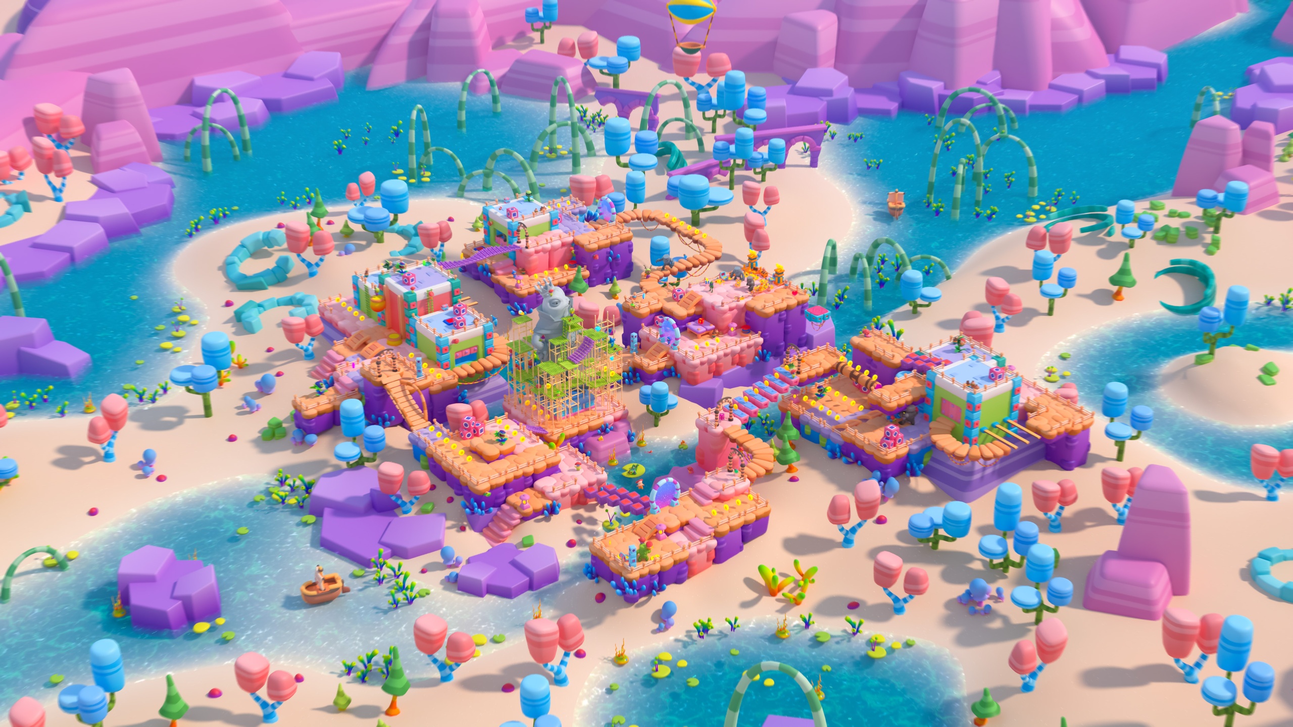 Media 1 for listing Adventure Land - Low Poly 3D Models Pack