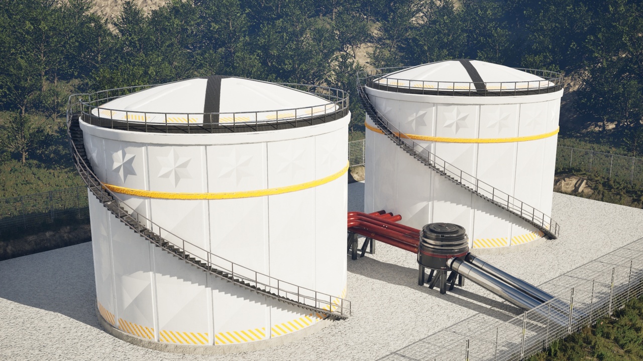 Media 1 for listing Industrial Cylinder Storage Tank