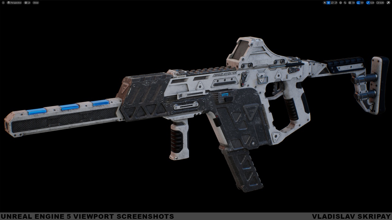 Media 1 for listing Submachine Gun | Cyber SMG weapon