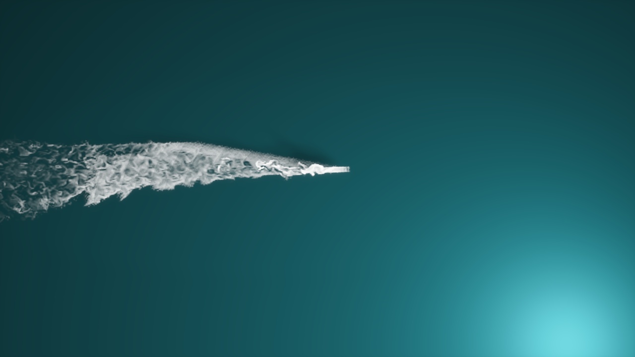 Media 1 for listing Ocean Foam Trail Vdb Effects Pack Loop