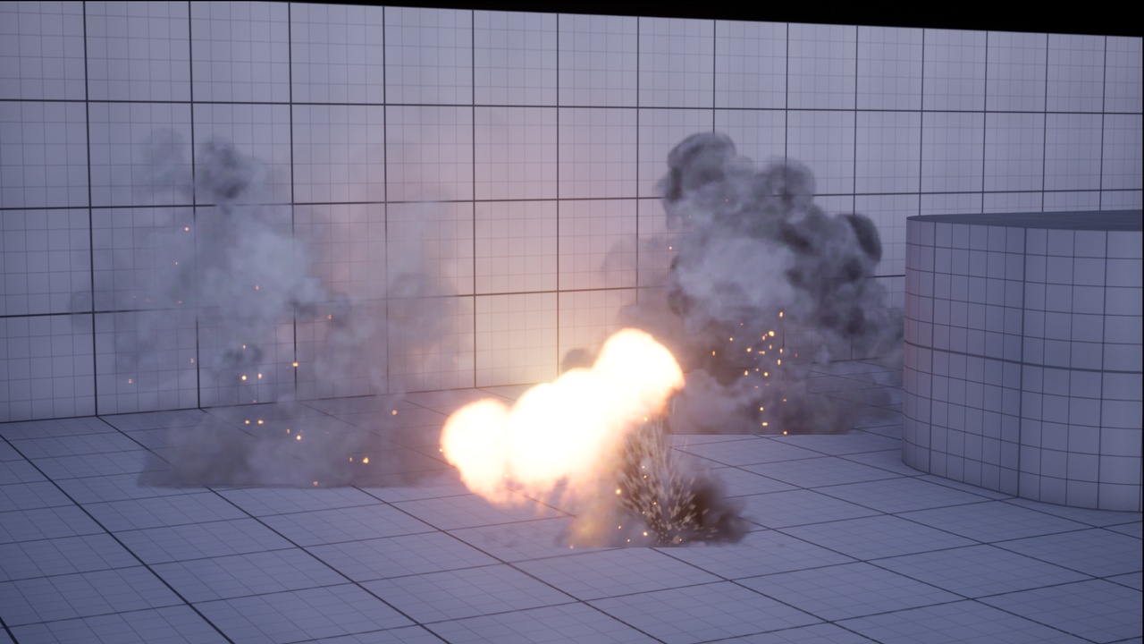 Media 1 for listing Ground Explosions (Realistic) - VFX Explosion Pack