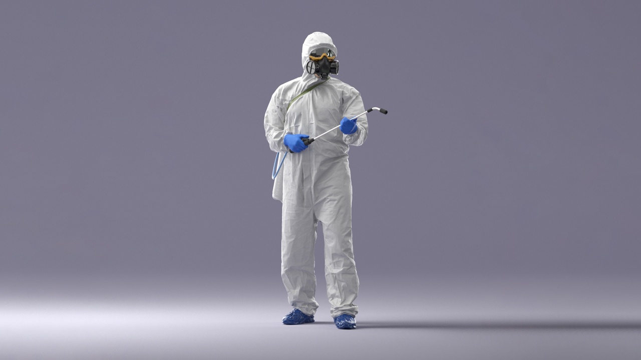 Media 1 for listing 000342 Disinfector in Protective Suit 0329