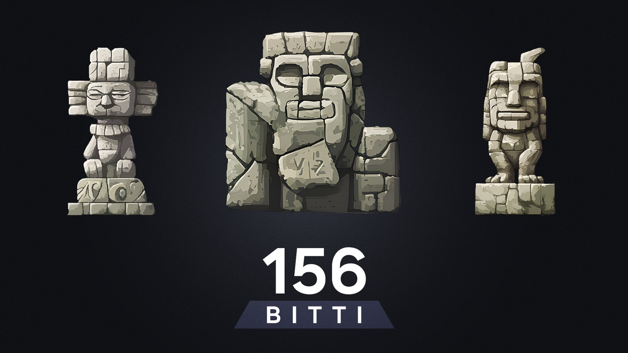 Media 1 for listing BITTI - Temple Statues 156