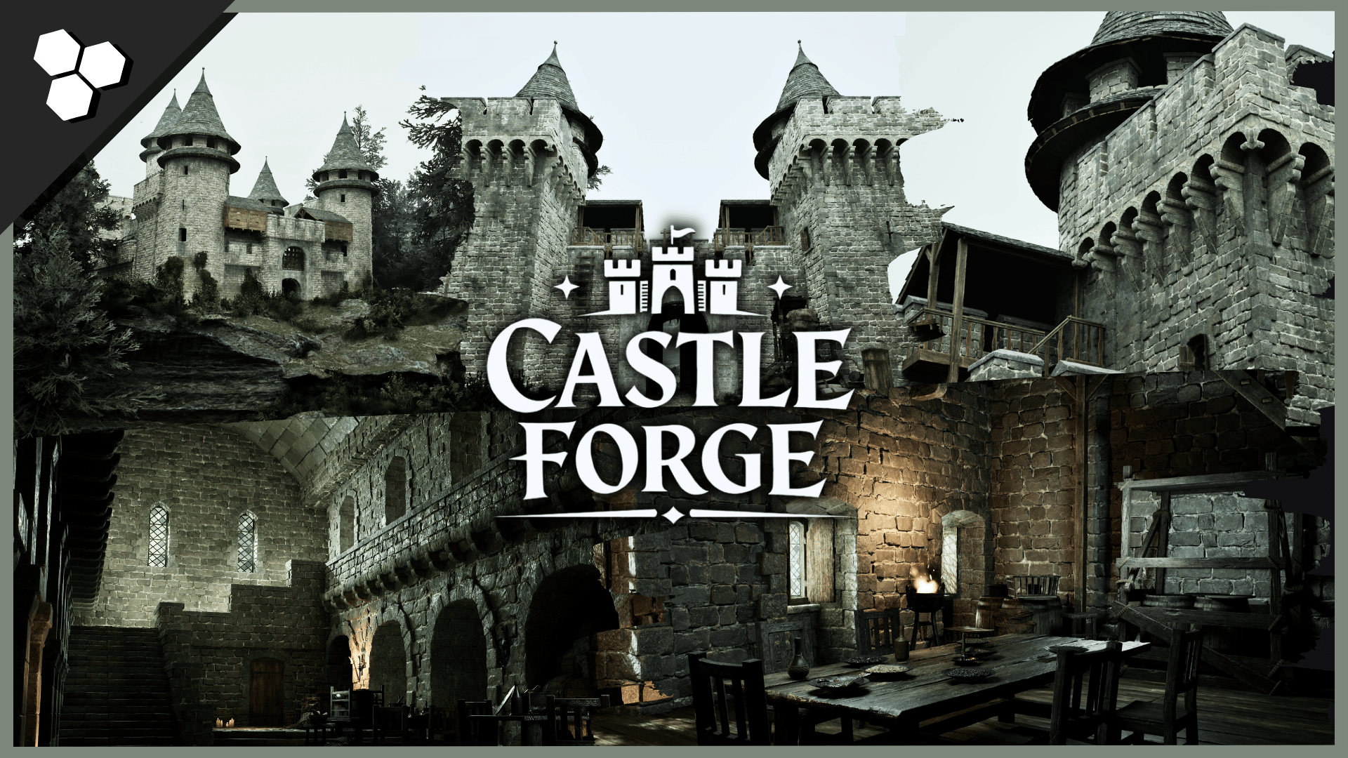 Castle Forge: Modular Medieval Castle (Modular Castle, Castle Interior ...