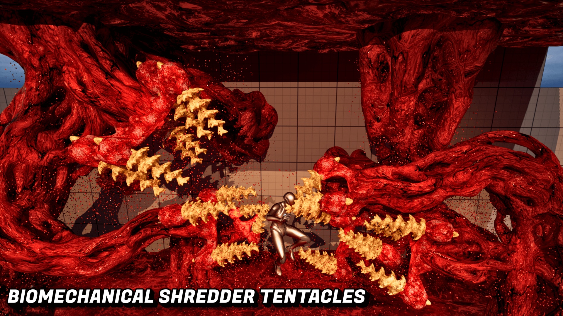 Media 1 for listing Pop-Up Biomechanical Shredder Tentacles