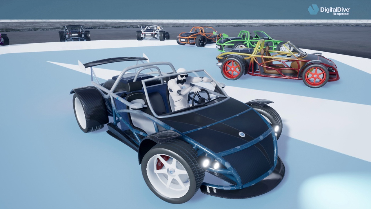 Media 1 for listing 3D Cars: Exo Car 1 - 3d assets