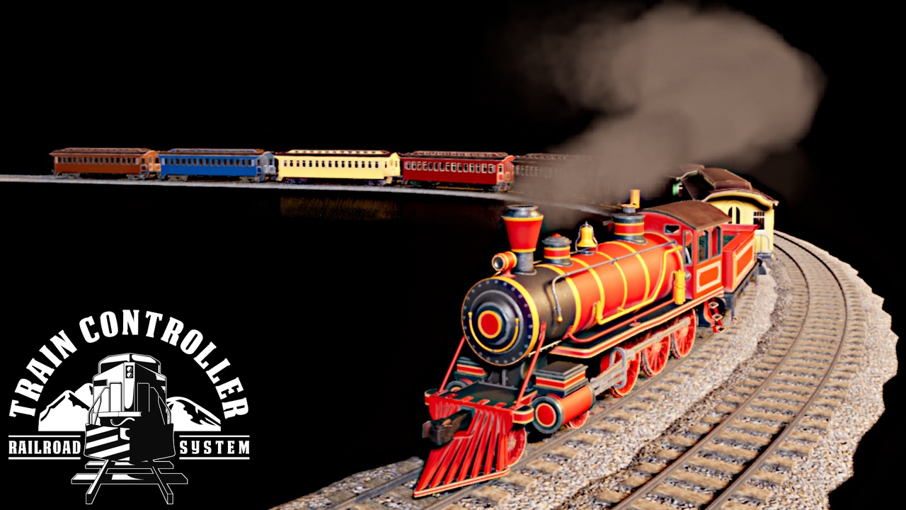 Media 1 for listing Steam Train for Train Controller (Railroad System)
