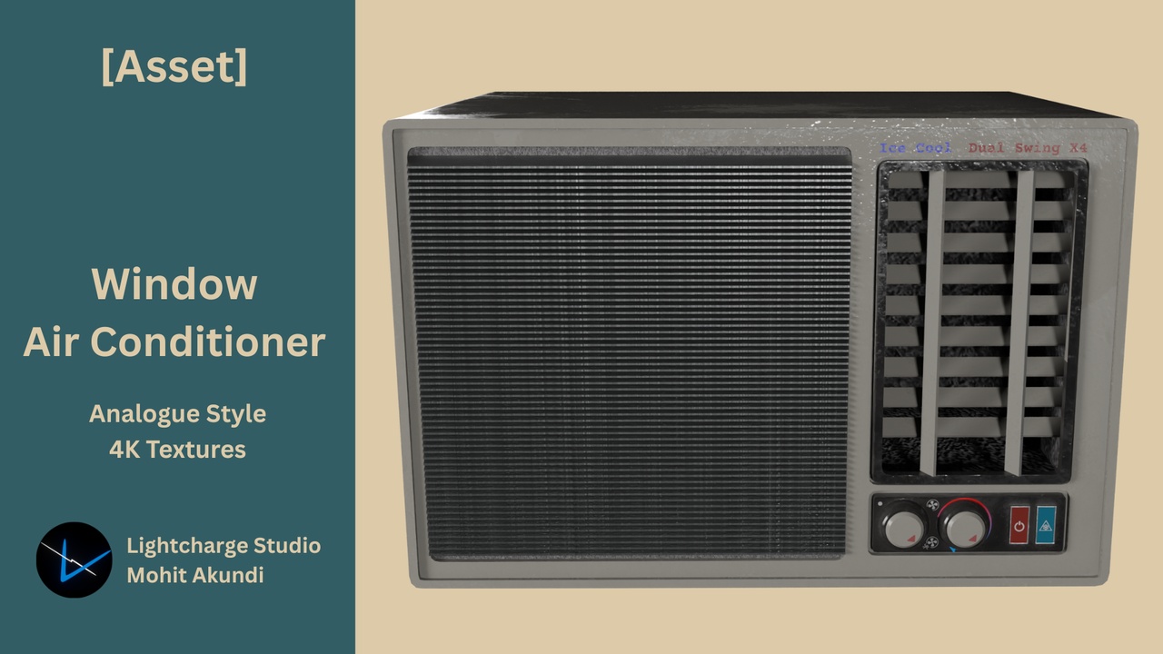 Media 1 for listing Window Air Conditioner | AC | Cooler | Cooling unit | Compressor | 4K