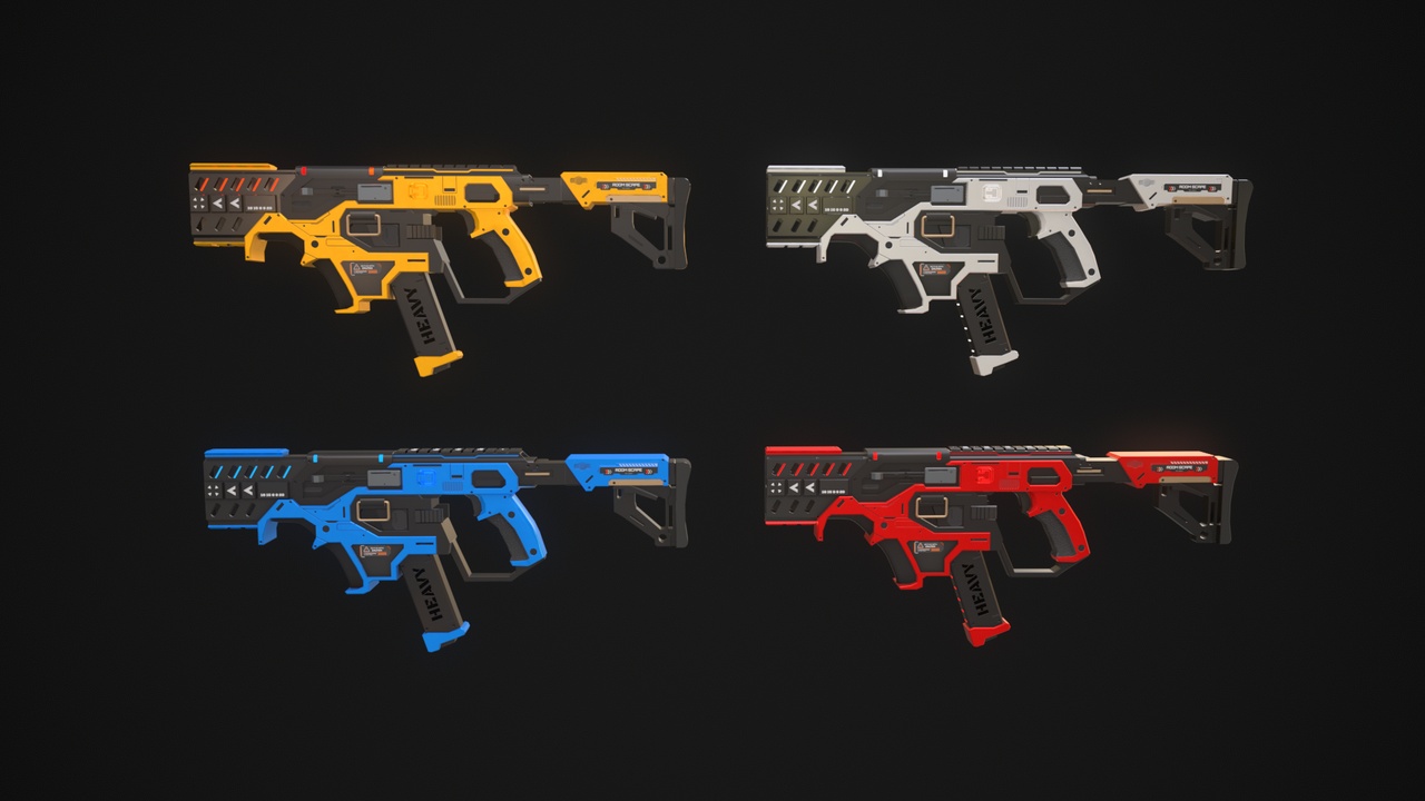 Media 1 for listing SMG GUN ( game ready asset )