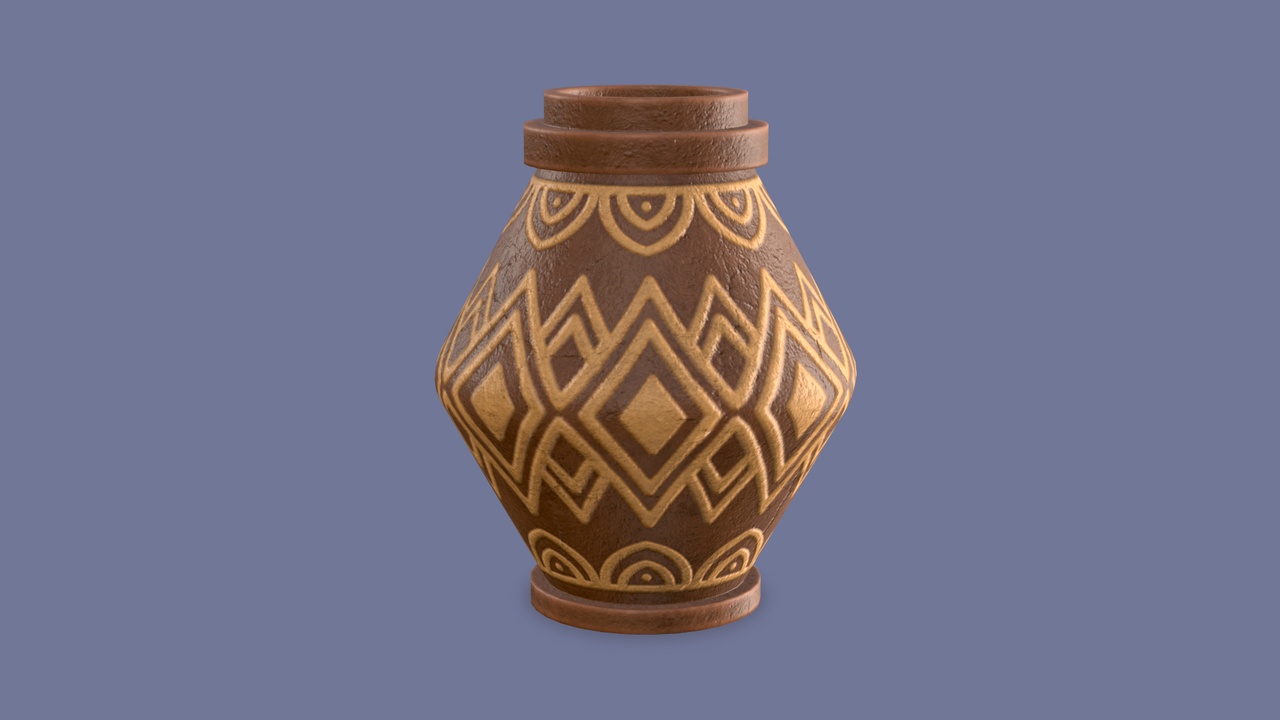 Media 1 for listing Egyptian Vase_8