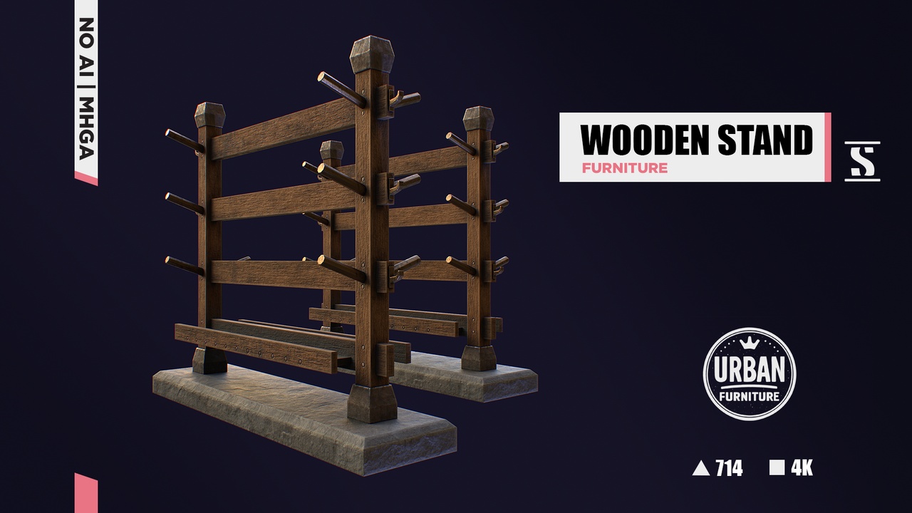 Media 1 for listing Wooden Stand