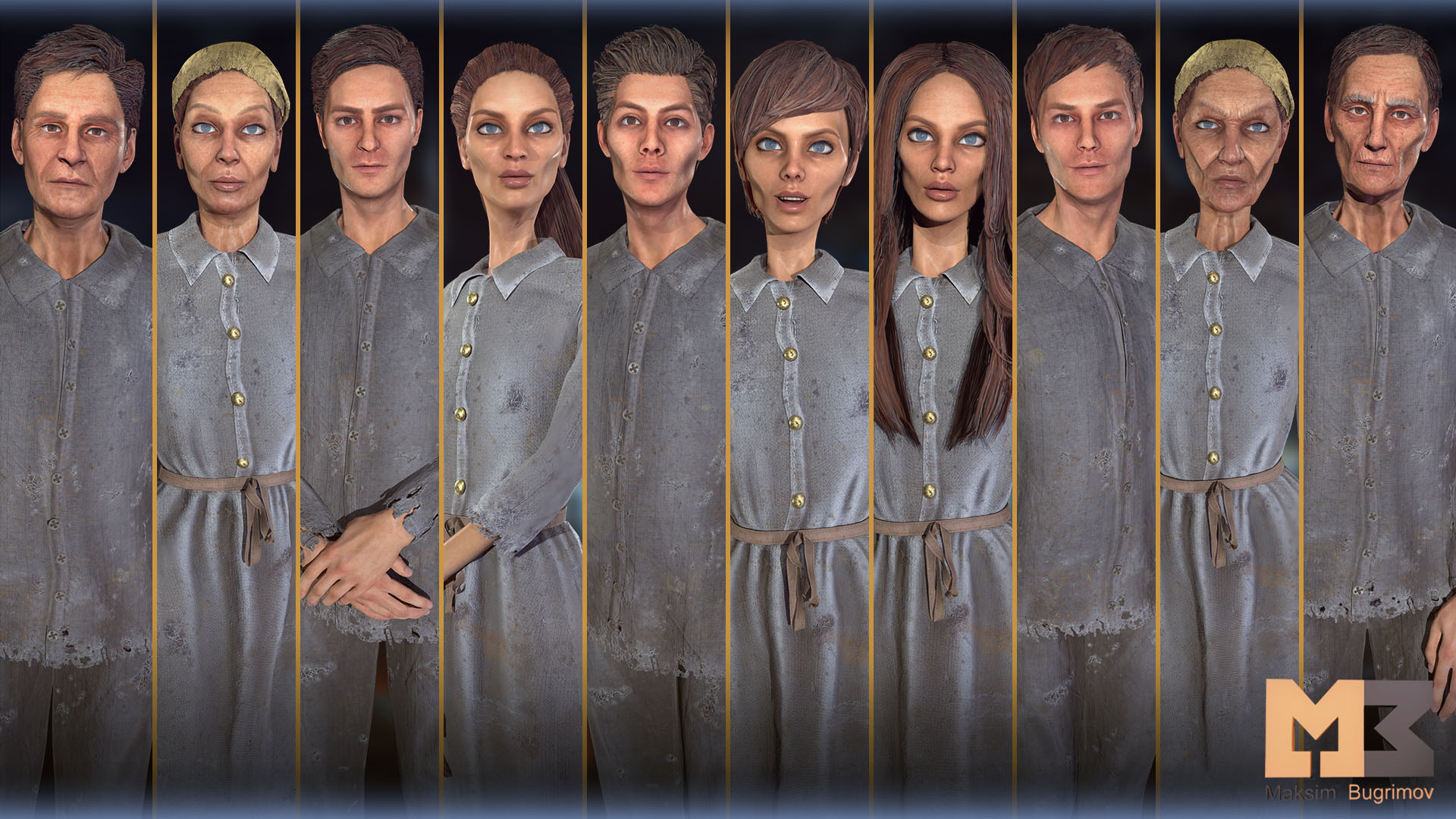 NPC Prisoners | Fab