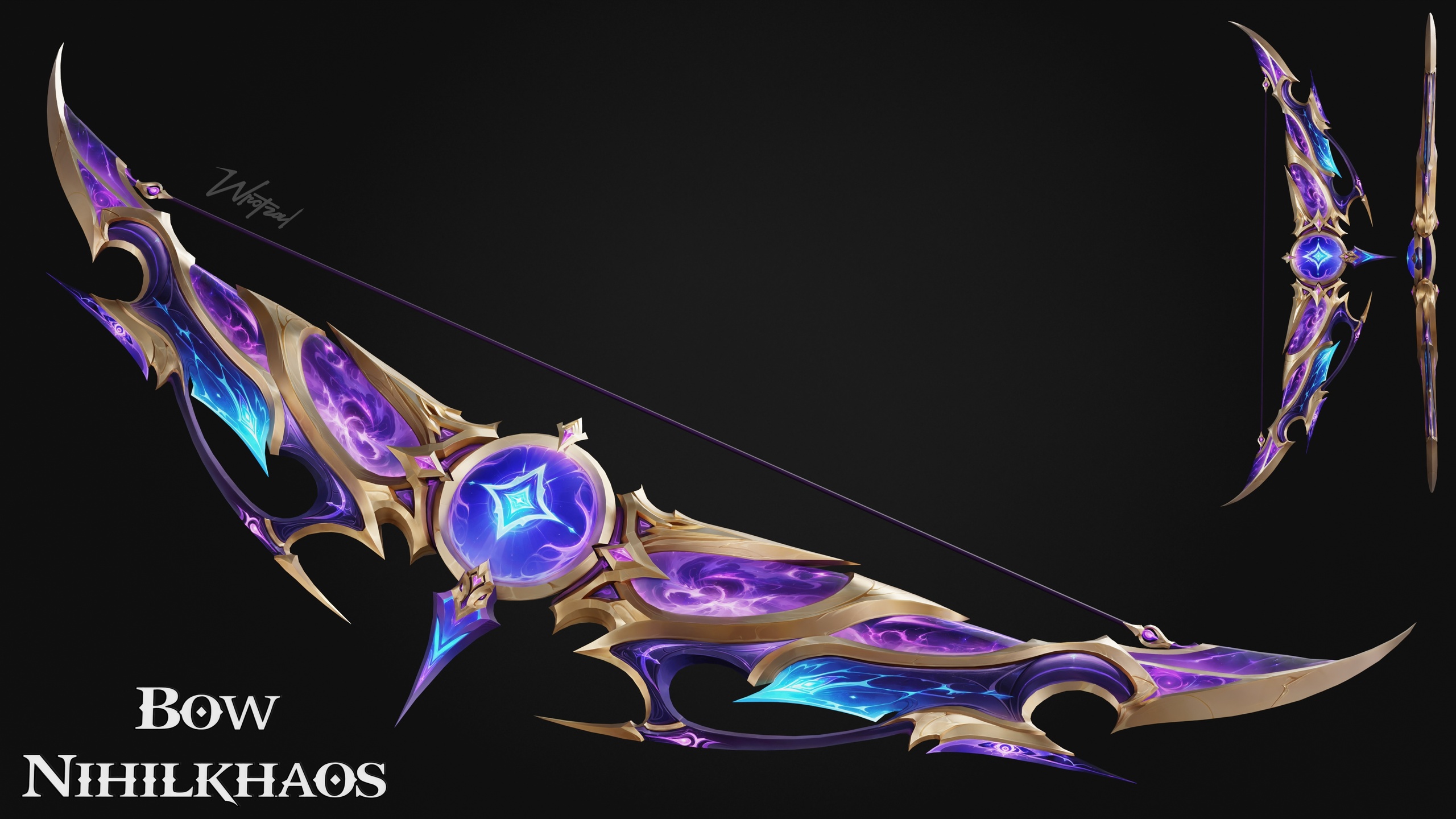 Media 1 for listing Bow Nihilkhaos [Stylized Fantasy]