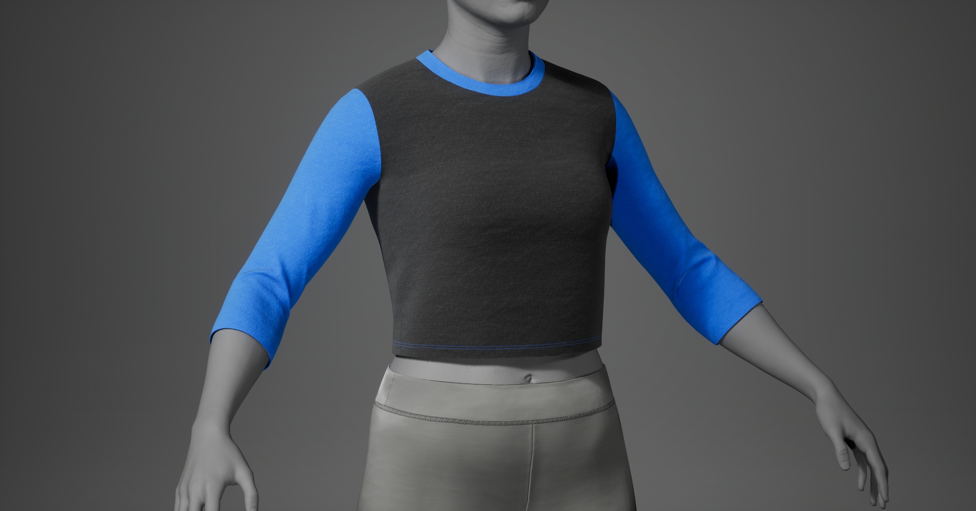 Media 1 for listing MetaHuman Crop Top Variants