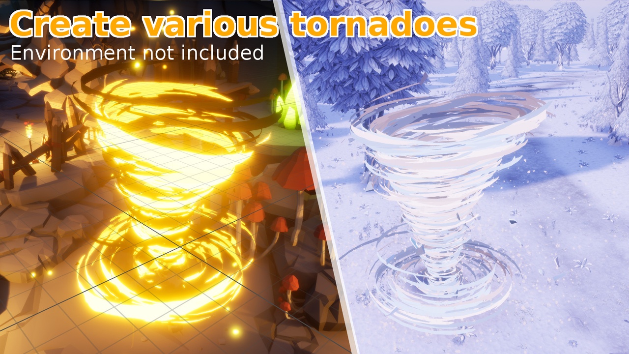 Media 1 for listing Tornadoes VFX Pack