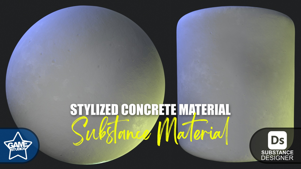 Media 1 for listing Stylized Concrete Material 02
