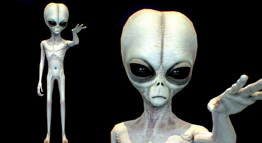 Realistic Alien 5 | Fab