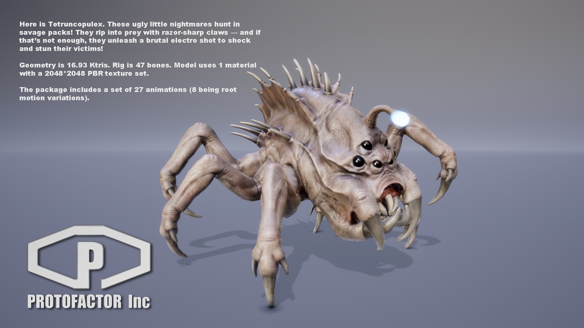Media 1 for listing MONSTER: TETRUNCOPULEX