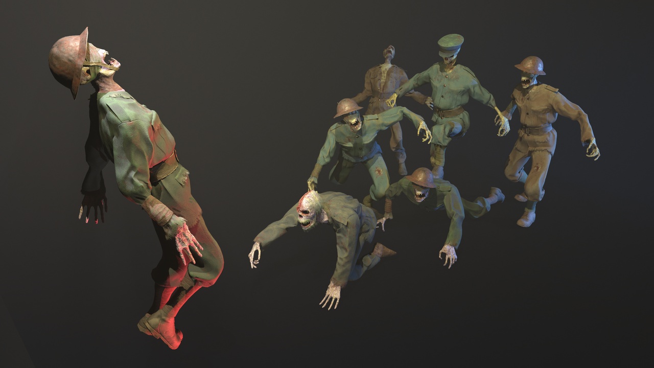 出品WW1 Skeletons Soldiersのメディア1